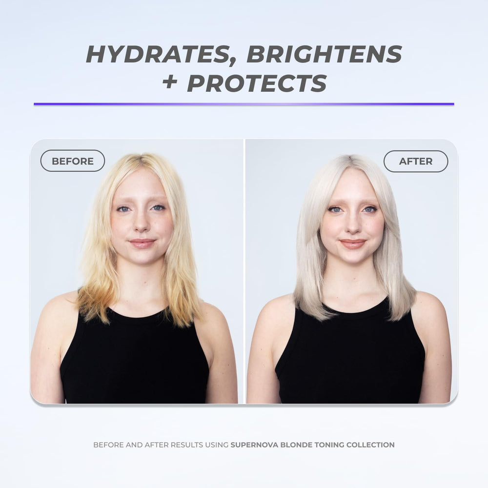 XMONDO Supernova brightens blonde tones to reduce brass