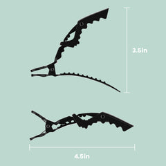Xtava nonslip grip hair clip prevents slipping during styling