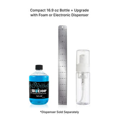 XTREME Blue Soap concentrate dilution showing extended-use capability