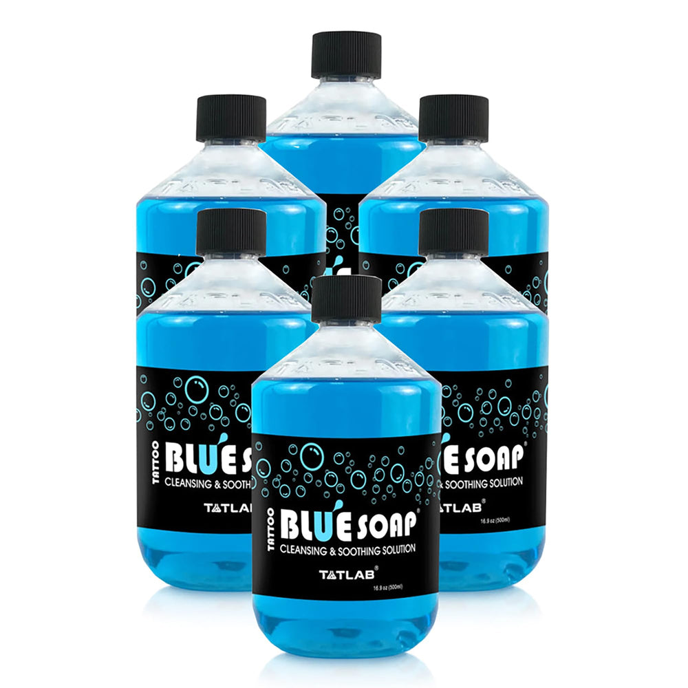 XTREME Blue Soap made in USA badge and packaging