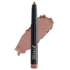 Xtreme Lashes GlideShadow Sienna swatch showing rich matte finish for smoky eyes.