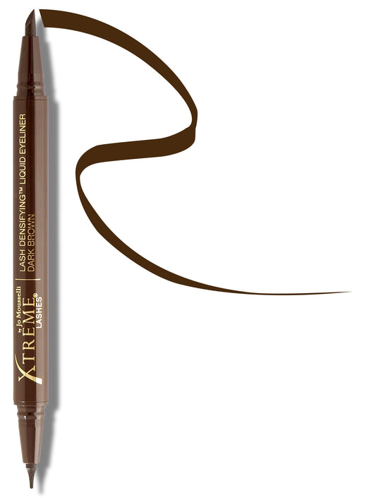 Xtreme Lashes lash densifying eyeliner dual-tip for precise, bold lines.