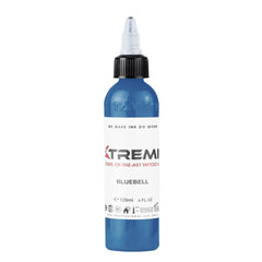XTREME Xtreme Tattoo Ink Bluebell bottle front view showing vibrant color for precision work