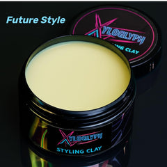 Xyloglyph Men's Hair Paste texture swatch reveals natural matte finish and flexible hold.