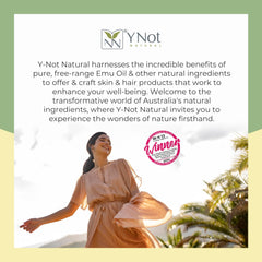 Y-Not Natural Travel Size Massage Oil compact and portable