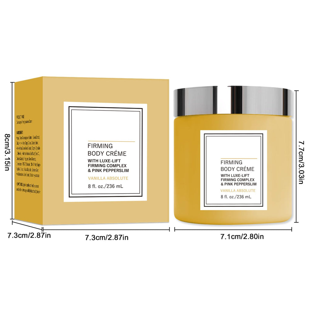 Travel-size packaging of Yabacado Champagne Lift & Firming Cream for on-the-go care