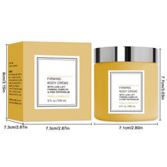 Travel-size packaging of Yabacado Champagne Lift & Firming Cream for on-the-go care
