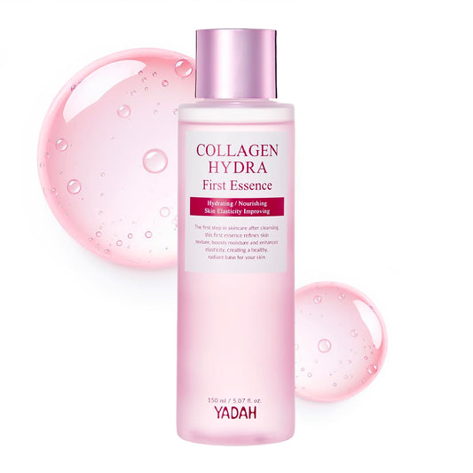 YADAH Collagen Hydra Essence bottle ready for deep hydration and skincare routine