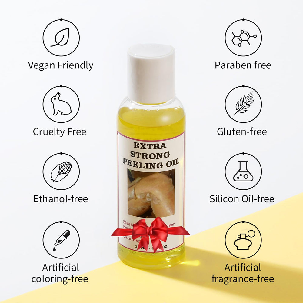 YAFUSIPE Yellow Peeling Oil for hands, feet, and knuckles exfoliation