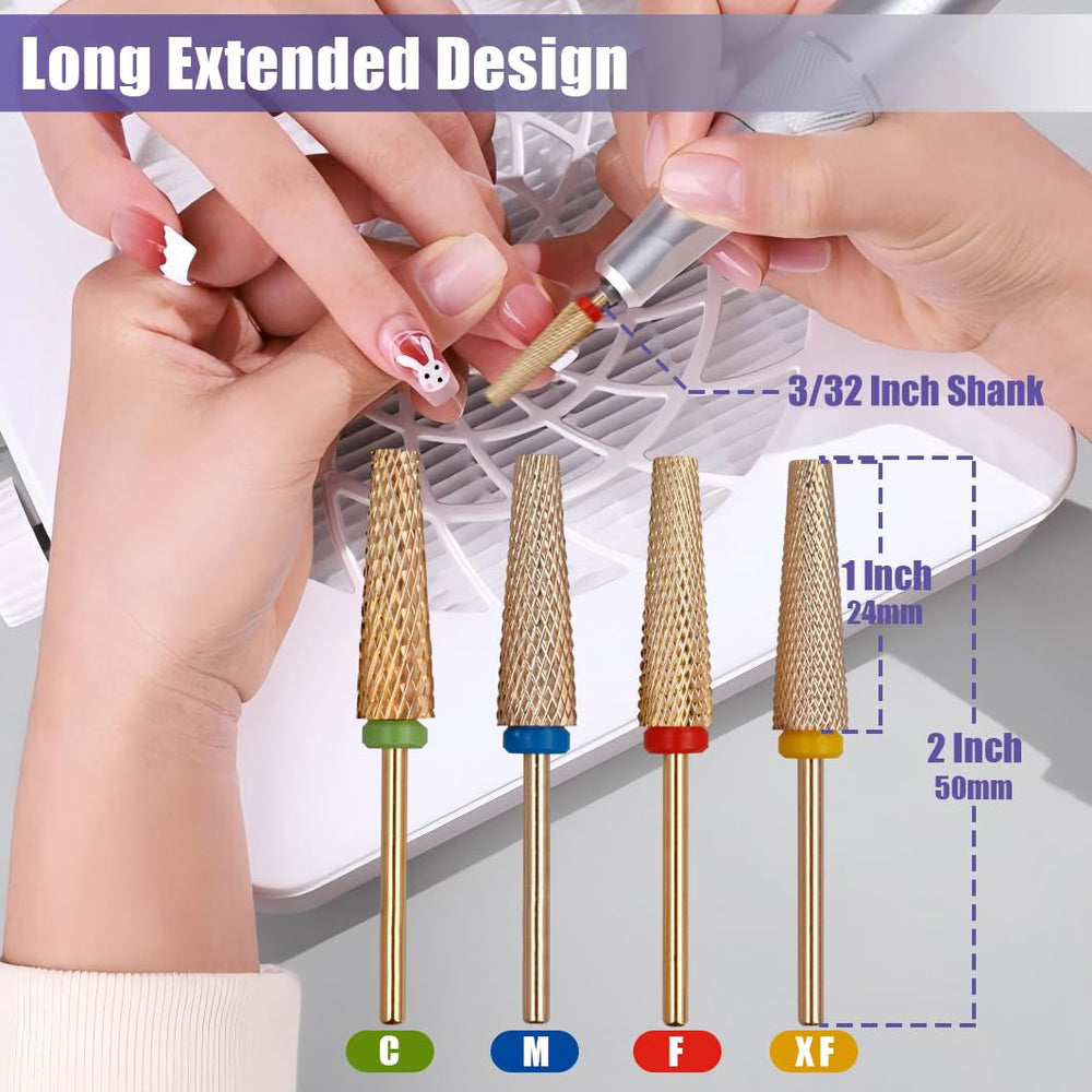 YAKAMOZ 3/32 inch mandrel shank fits most nail drills