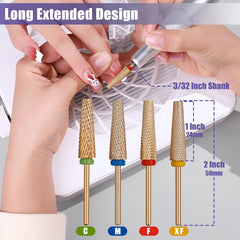 YAKAMOZ 3/32 inch mandrel shank fits most nail drills