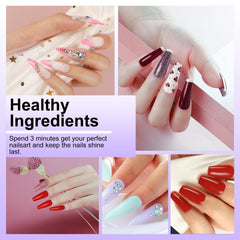 YALSYNY portable nail art tools kit for DIY projects at home.