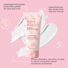 YAMFIUY Bare Basics skin protection during use reduces irritation.