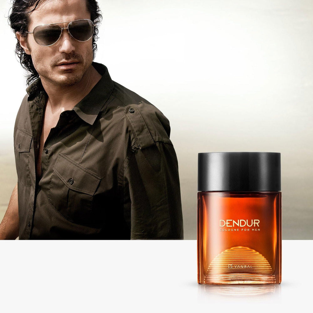 Yanbal Dendur cologne for men, travel size bottle, perfect on-the-go.