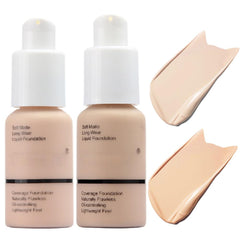 Yaper Foundation 101 Porcelain bottle with soft matte, oil-control finish.