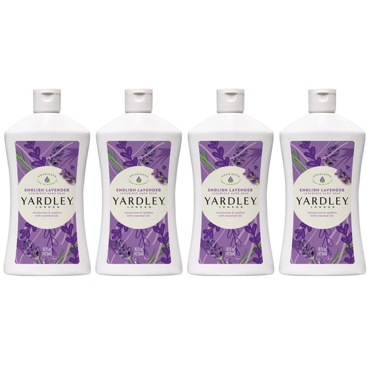 Yardley Lavender refill pack with four bottles for easy hand care