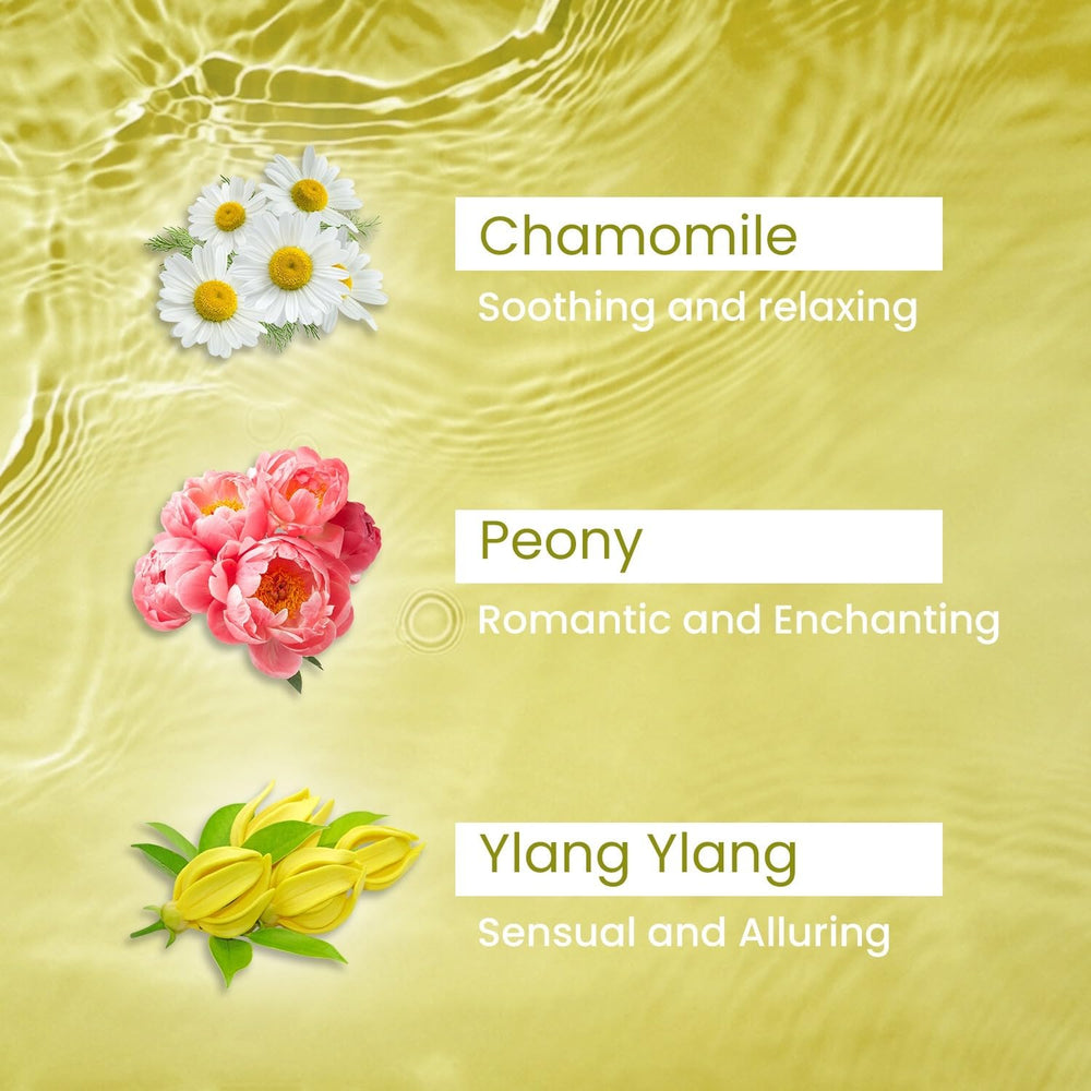 Yardley London Floral Essence bottle with rich foam for a refreshing wash.