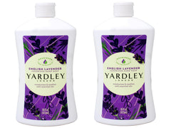 Yardley London English Lavender hand soap bottle with gentle cleansing.