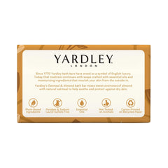 Yardley London natural ingredients with oats for gentle care