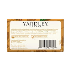 Yardley London not tested on animals cruelty-free bar