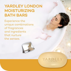 Yardley London oatmeal pieces close-up showing natural oats exfoliation