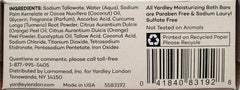 Yardley London Vitamin C bath bar brightens and tones skin with turmeric and orange peel.