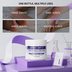Yarmisun Urea Cream 40% rich texture demonstrates a non-greasy, hydrating feel.