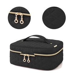 Yarwo bag highlighting a gold zipper for smooth access during manicures