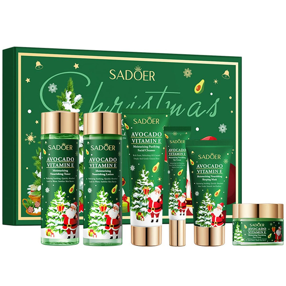 Yasovigi christmas avocado skincare gift box for gifting and seasonal care