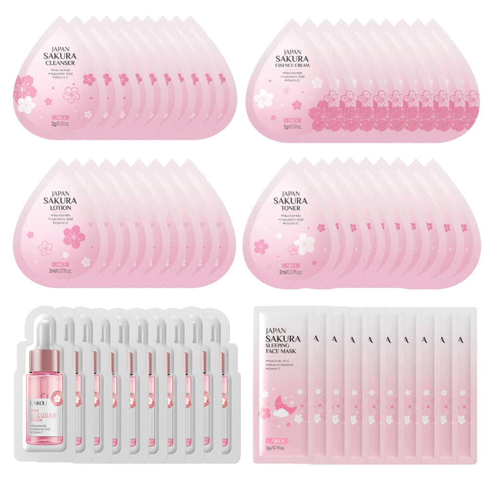 Yasovigi Sakura cleanser travel image for refreshing skin on the go.
