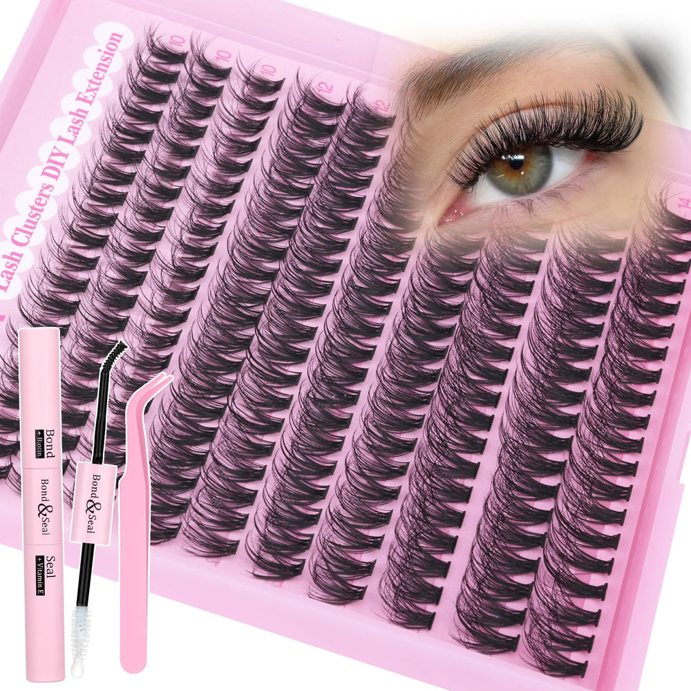 Yawamica all-in-one lash kit with CC curls for easy at-home salon results.