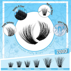 Yawamica lengths 10-20mm variety to customize lash styles