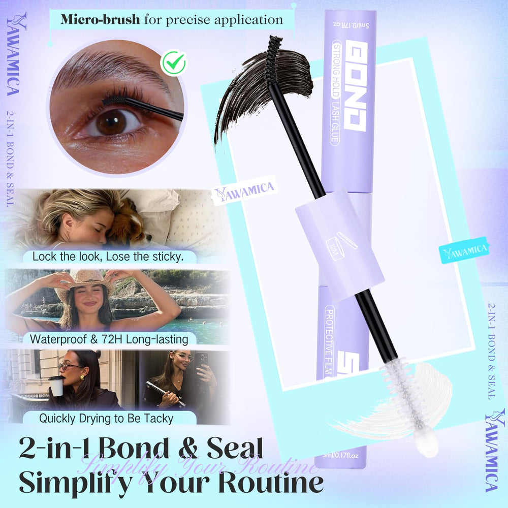 Yawamica manga lash map 10-16mm for natural to dramatic looks.