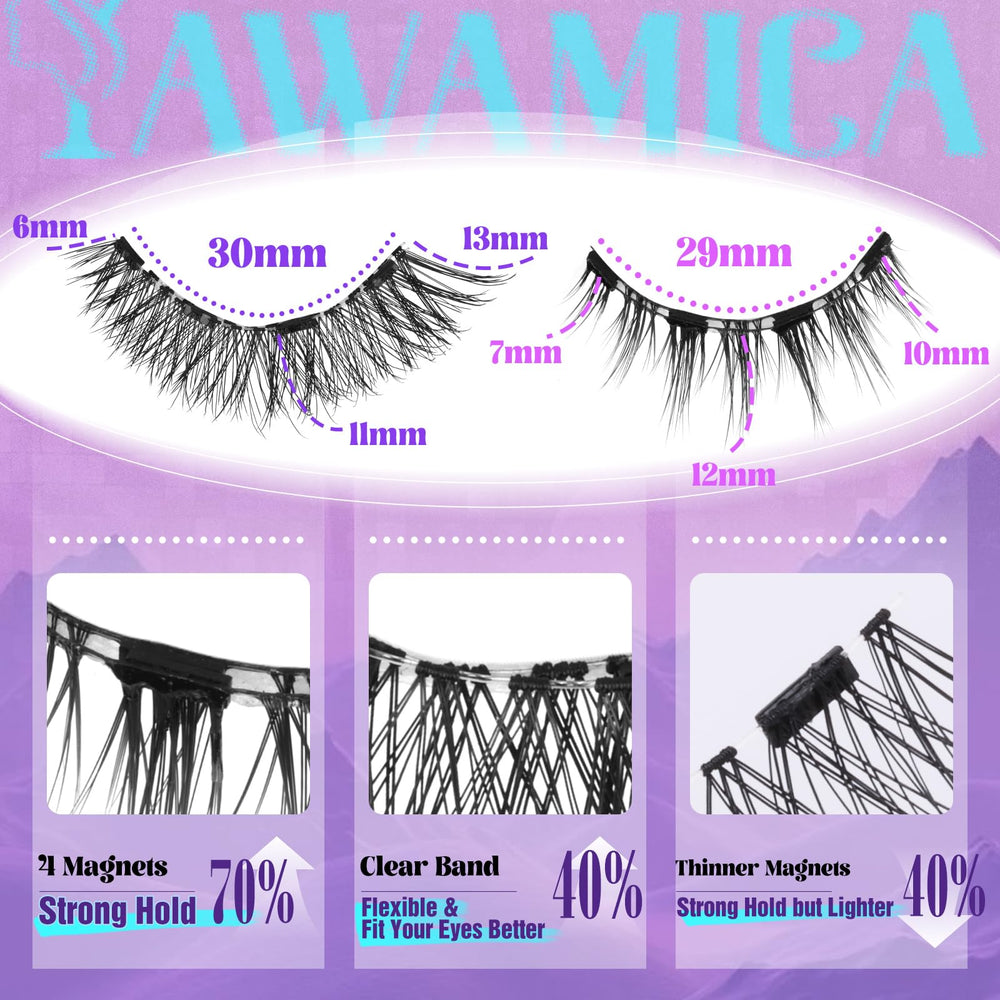 Yawamica precision applicator enables fast, accurate lash placement.