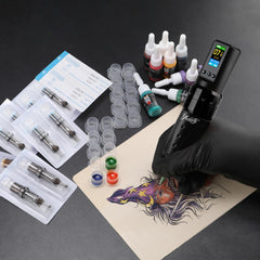 Ybeauty Disposable gloves included for hygienic tattoo practice