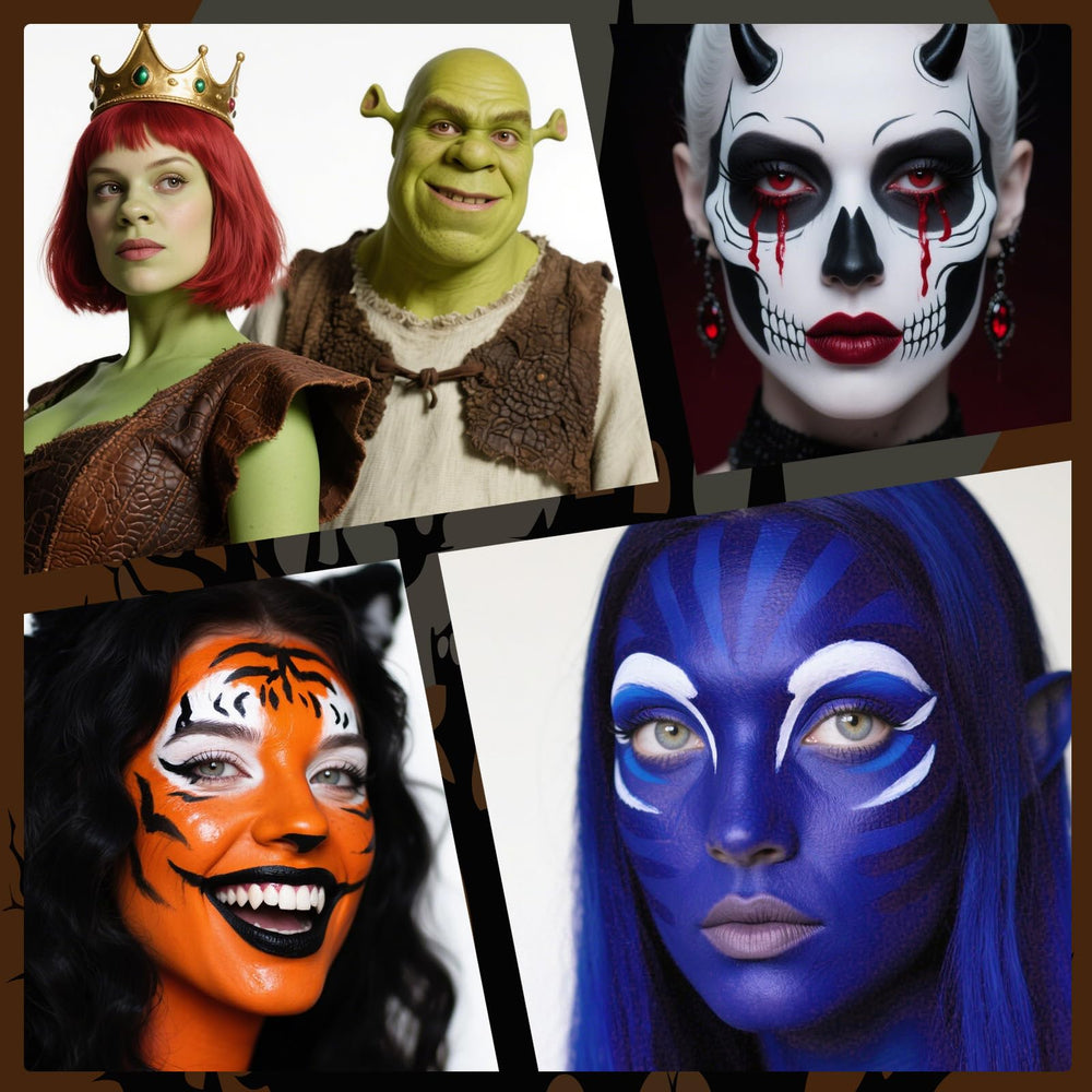 YBUETE cosplay character makeup ideas bring fantasy to life.