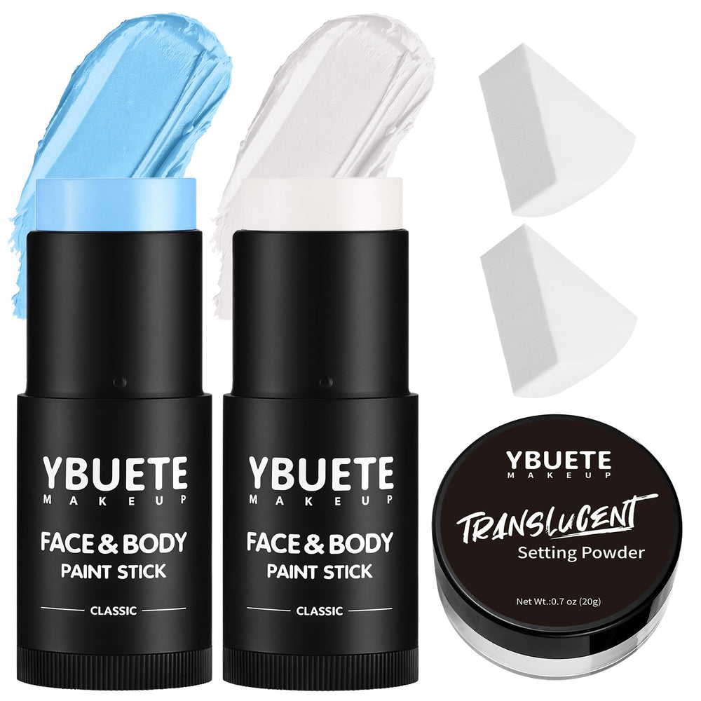 YBUETE face and body paint sticks set delivers bold, vivid character looks.