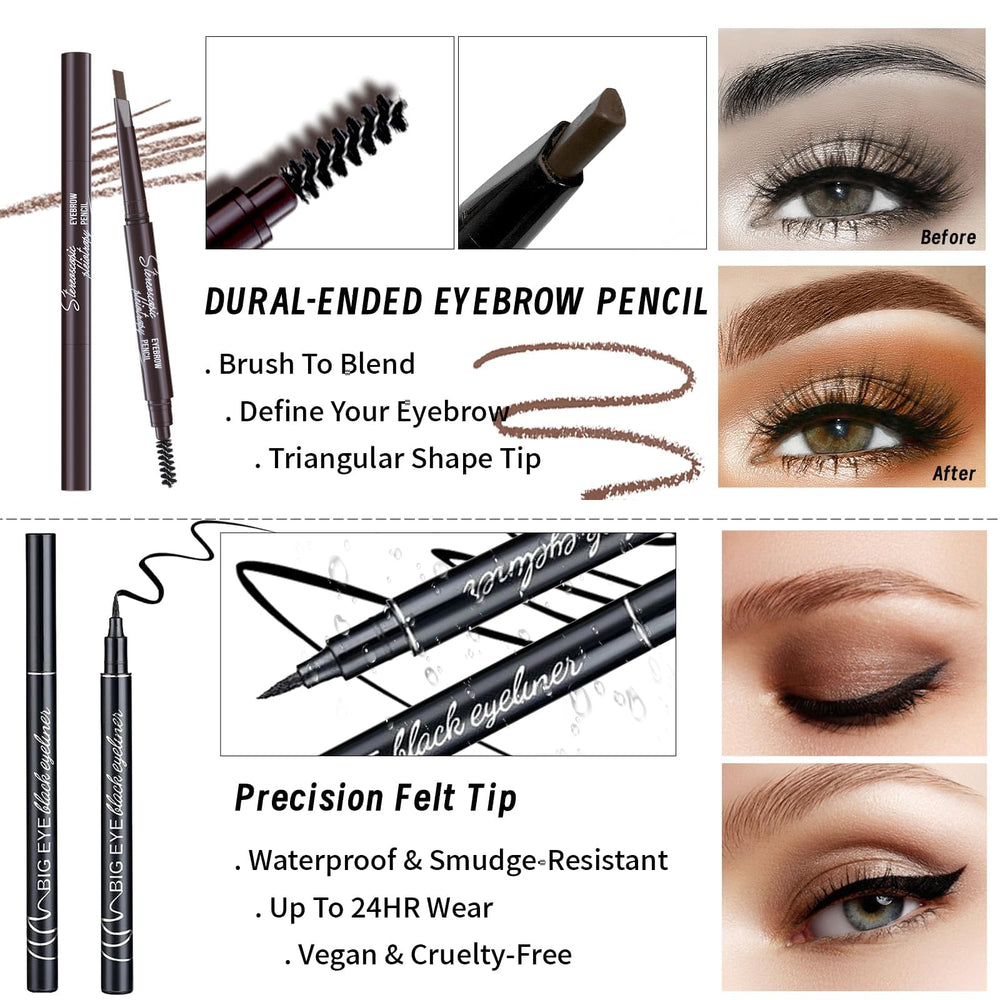 YBUETE waterproof mascara lengthens lashes with smudge-proof definition