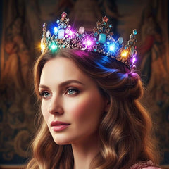 Yean LED Baroque Crown packaging image communicates premium presentation.