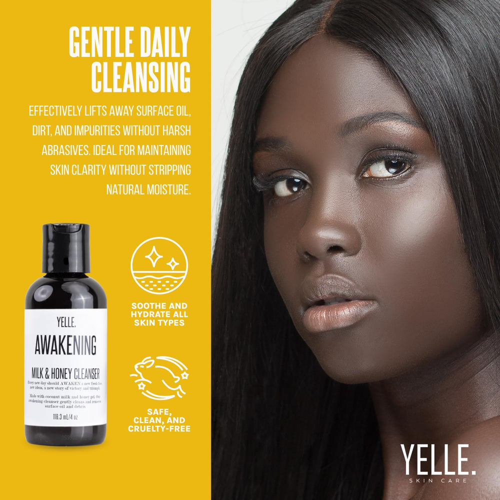 Yelle Organic Herbal Infusion ingredients image highlights a soothing, hydrating blend.