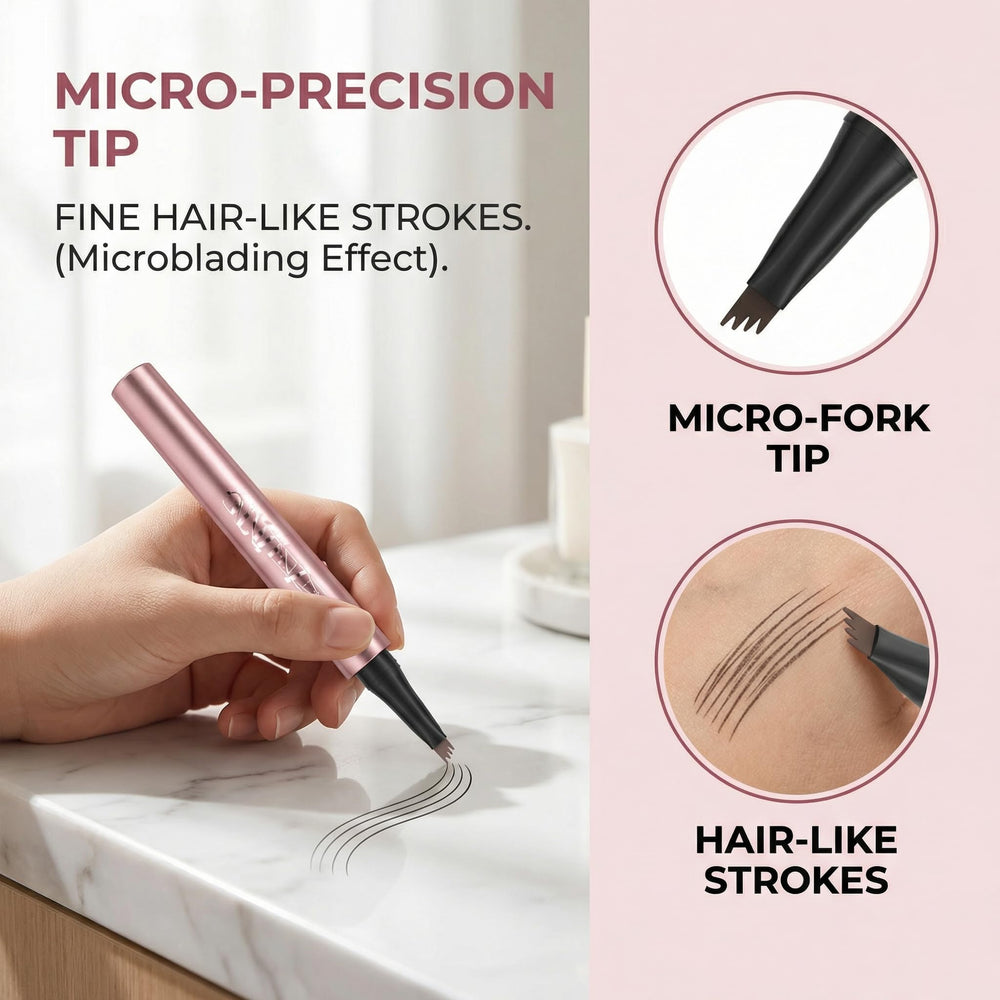 YeMoMo brow strokes demonstrate natural-looking brow definition.