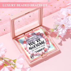 YENCHORN natural stone bracelet adds elegant charm