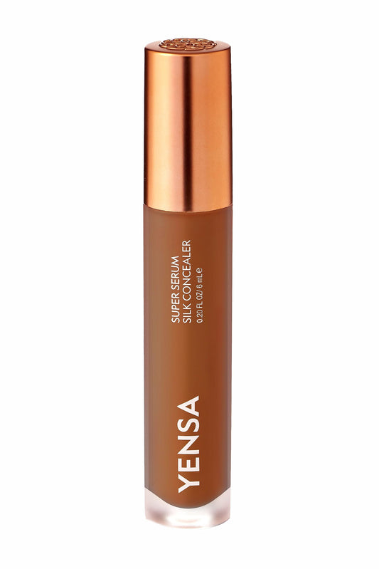 YENSA Super Serum Silk Concealer brightens the under-eye area for a more awake look.