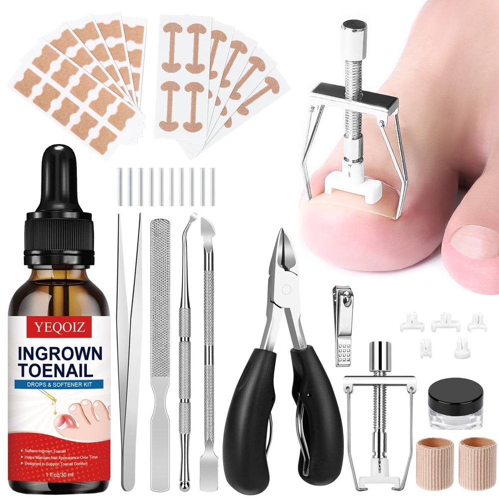 YEQOIZ ingrown toenail removal kit main view for at-home care.