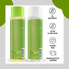 Yes To Tea Tree & Sage ingredients with tea tree oil aroma.