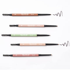 YES.EYE DO Eyebrow Pencil Deep Brown packaging with retractable cap.