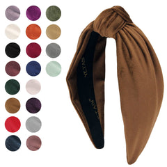 Yetasi headband worn in hair for effortless everyday style.