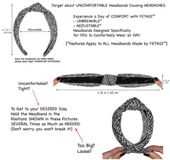 YETASI comfortable velvet headband ideal for daily outfits and workouts.