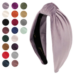 YETASI knot detail headband highlights elegant styling with secure non-slip grip.