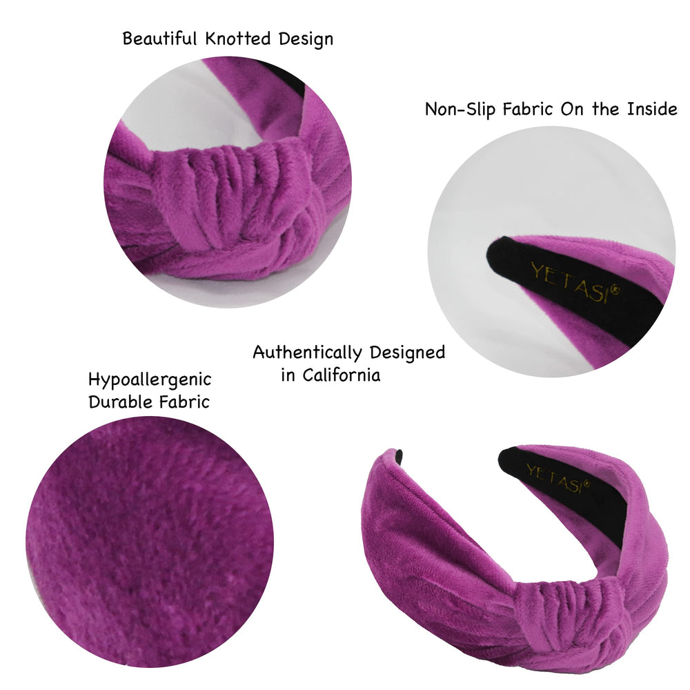 Flexible, comfortable design of YETASI headband for all-day wear.